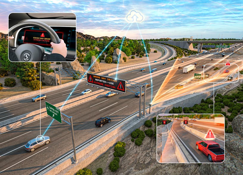 Continental&rsquo;s Wrong-Way Driver detection system debuts in Michigan and will be showcased at CES 2020.