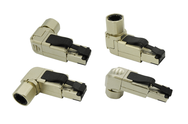 The Multi Axis punch down plug offers a 90&deg; termination position with final position options of top, bottom or side entry.
