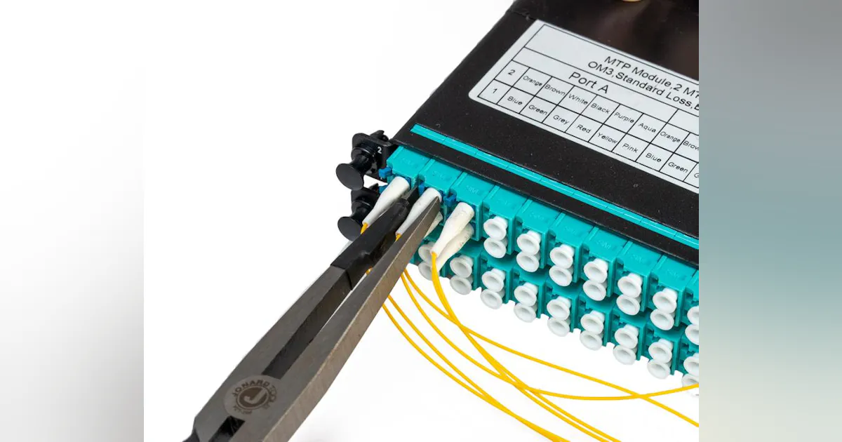 Dedicated LC fiber connector tool | Cabling Installation & Maintenance