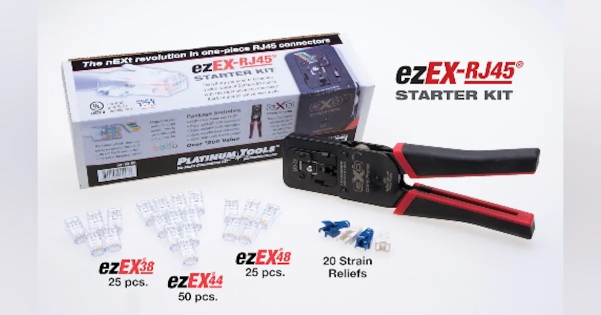Cable Assembly Kit Rj45 RJ45 starter kit eases PoE jobs | Cabling Installation & Maintenance
