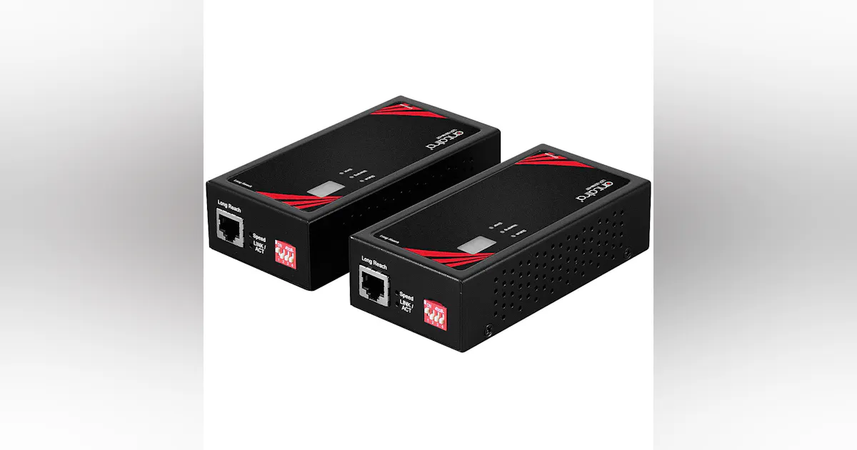 Ethernet extender kit deploys PoE up to 1000 meters | Cabling ...