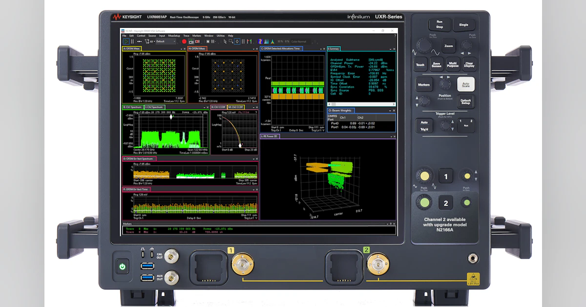 Keysight’s UXR box analyzes mmWave 1x1, 2x2 MIMO 5G NR links | Cabling ...