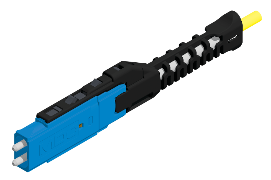 US Conec&apos;s MDC connector increases density by a factor of three over LC connectors. The two-fiber MDC is manufactured with 1.25-mm ferrule technology.