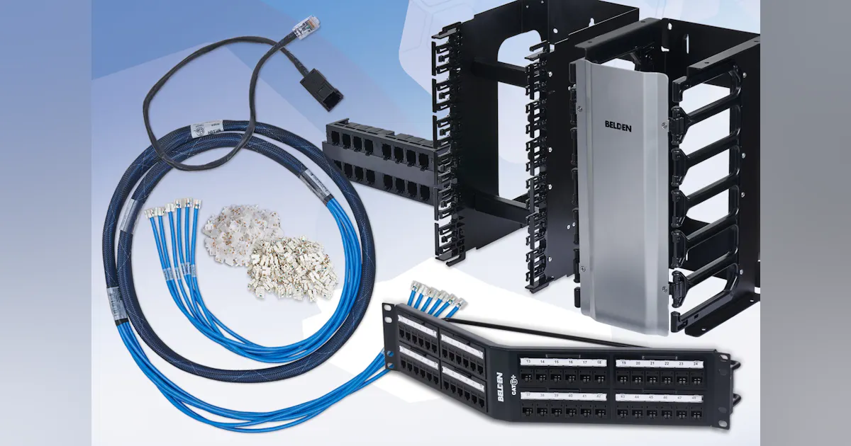Belden launches end-to-end REVConnect systems for Cat 6A, 6 and 5e ...
