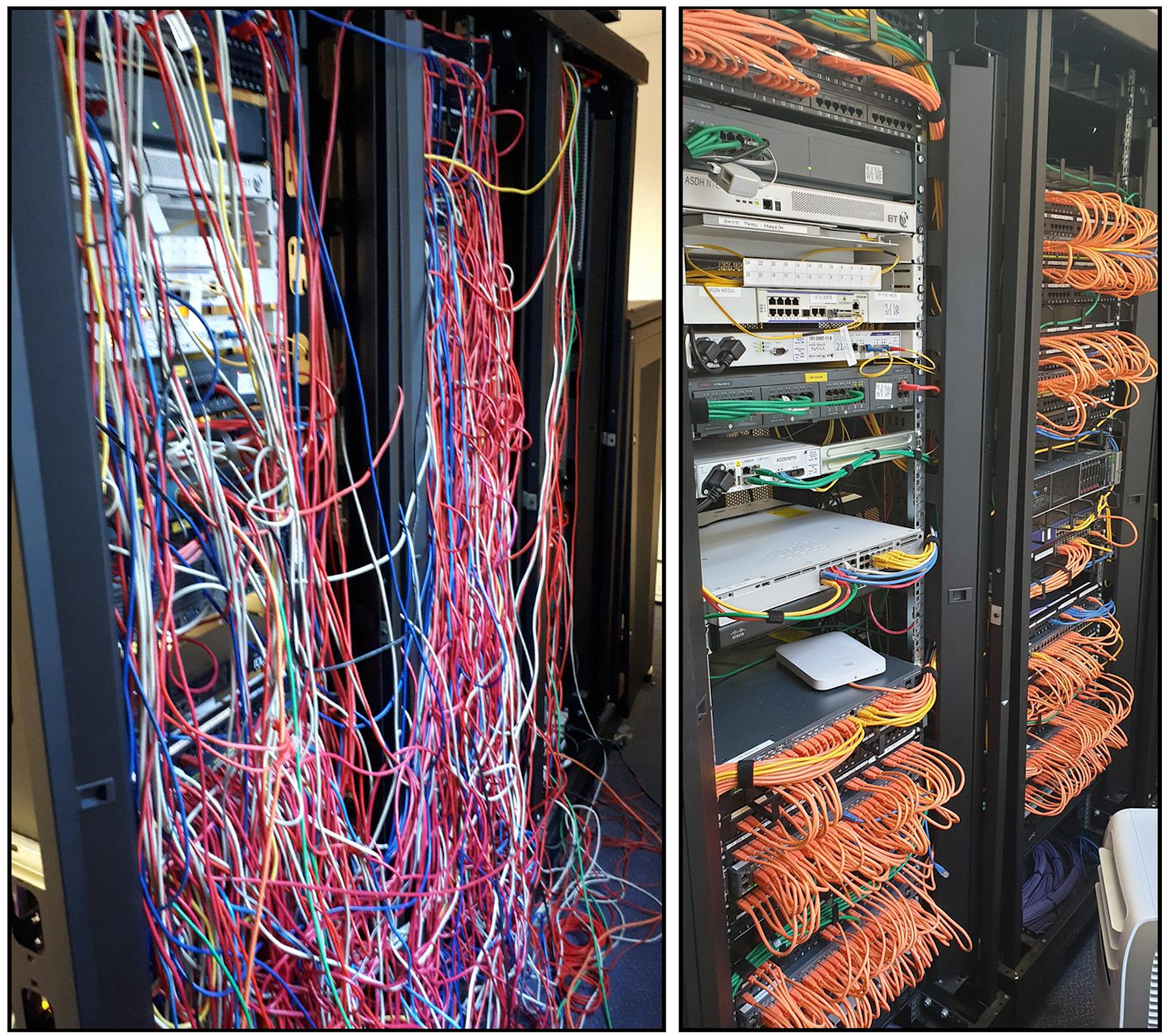 Perfect Timing Cabling Photos Cabling Installation Maintenance