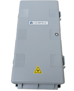 Clearfield's CraftSmart TAP-Flex enclosure Clearfield's CraftSmart TAP-Flex enclosure