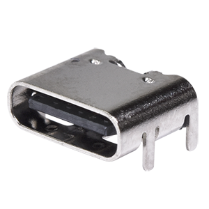 USB Type C receptacle is designed for 60W poweronly applications