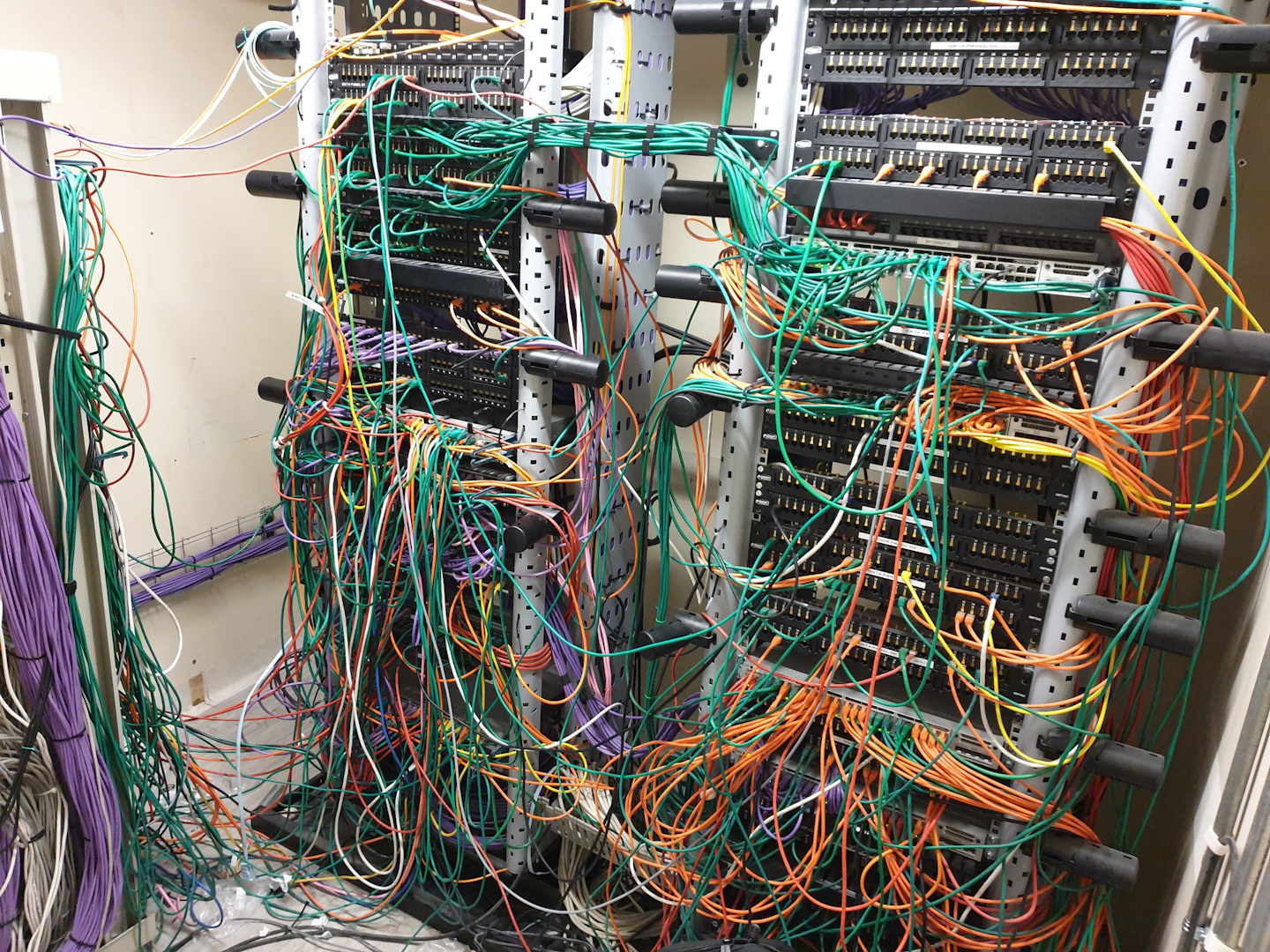 Good Luck Cabling Photos Cabling Installation Maintenance