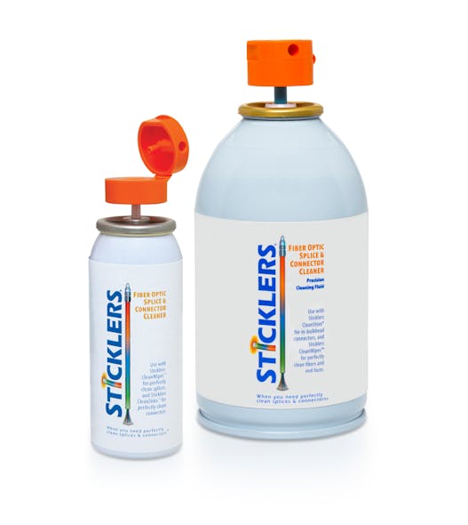 Sticklers Fiber Optic Splice and Connector Cleaner does not absorb impurities from the air. IPA does.