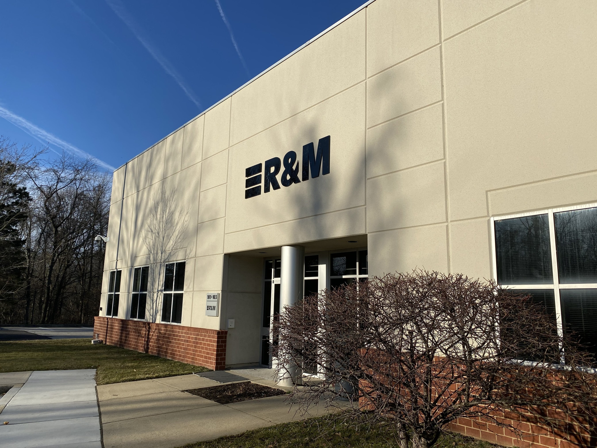 R&M's new 10,000-square-foot office and production facility in Elkridge, Maryland.
