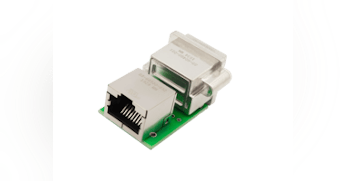 IP67-rated RJ45-to-RJ45 PCB coupler suits harsh environment Ethernet ...