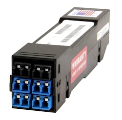 TAP cassettes with both network and monitoring ports eliminate having more monitoring ports than necessary. TAP cassettes with both network and monitoring ports eliminate having more monitoring ports than necessary.