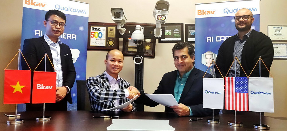 Bkav and OneScreen will first cooperate to deliver AI View cameras to users in the USA.