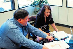 Diane Forbes collaborates with colleagues at NIS Consulting, where she is chief operating officer. Forbes recently took over as chair of the TIA's TR-42.1 subcommittee, which develops standards on technology areas and environments including data centers, single pair cabling, wireless LANs and distributed antenna systems. Diane Forbes collaborates with colleagues at NIS Consulting, where she is chief operating officer. Forbes recently took over as chair of the TIA's TR-42.1 subcommittee, which develops standards on technology areas and environments including data centers, single pair cabling, wireless LANs and distributed antenna systems.