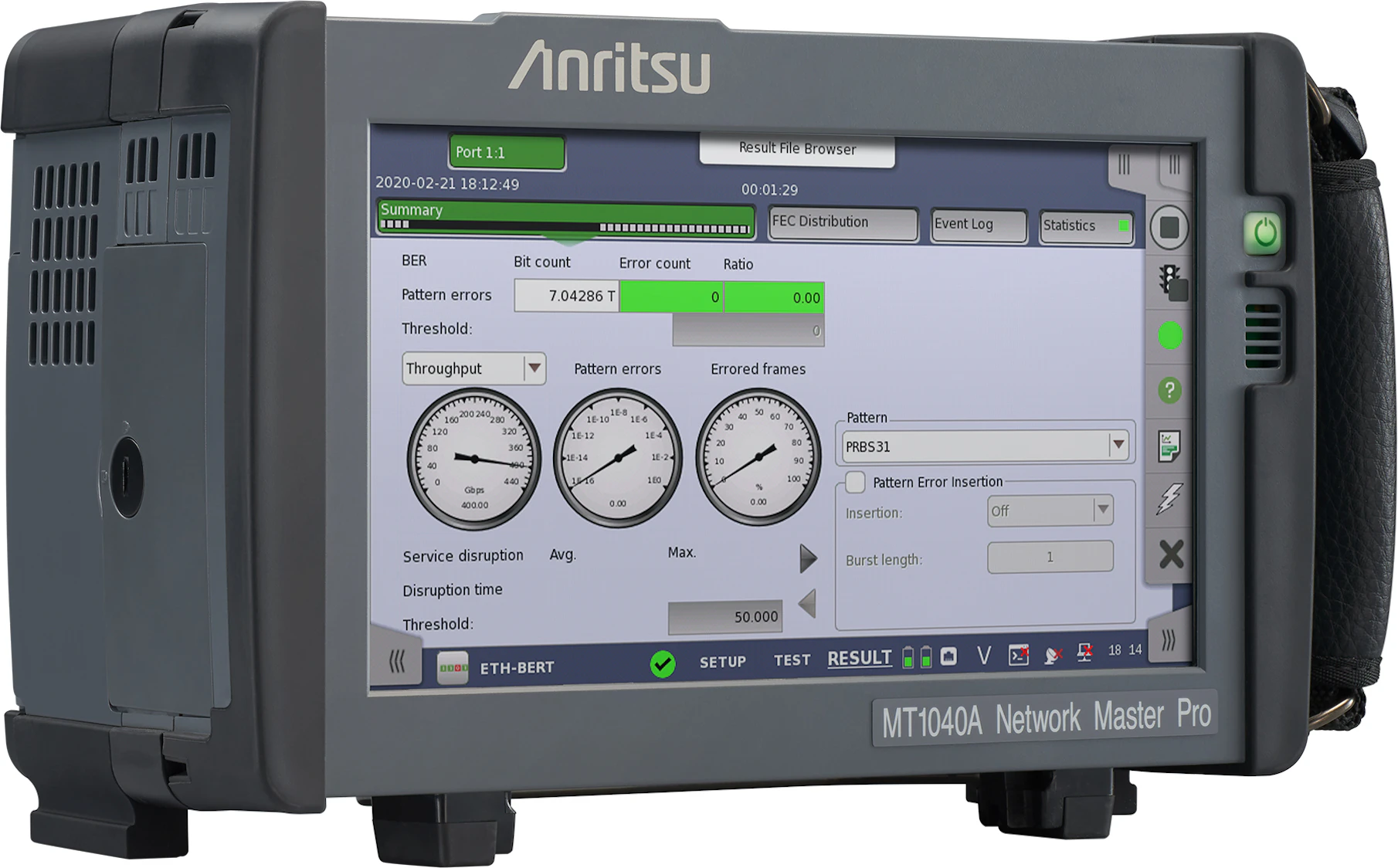 Anitsu Anritsu launches portable 400G network tester | Cabling Installation ...