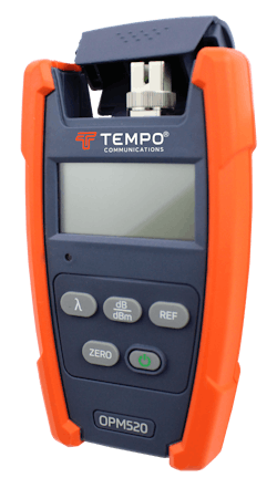 Tempo's OPM520 Optical Power Meter Tempo's OPM520 Optical Power Meter