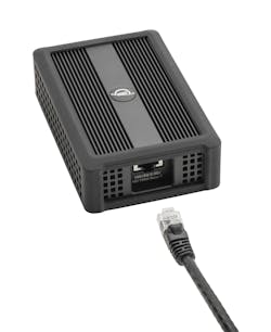 Optimized for improving project efficiency by enabling bottleneck-free workgroup collaboration, OWS says its Thunderbolt 3 10G Ethernet Adapter keeps teams aligned and project budgets in check, as it gives multiple workstations the maximum data capacity for sharing and editing creative content requiring large volumes of data, such as video, animation, and graphics. Optimized for improving project efficiency by enabling bottleneck-free workgroup collaboration, OWS says its Thunderbolt 3 10G Ethernet Adapter keeps teams aligned and project budgets in check, as it gives multiple workstations the maximum data capacity for sharing and editing creative content requiring large volumes of data, such as video, animation, and graphics.