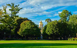 University of Notre Dame campus