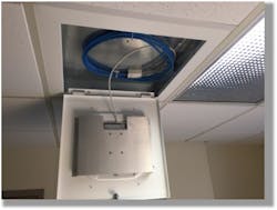 Select a mounting option that allows quick access for easy serviceability. Select a mounting option that allows quick access for easy serviceability.