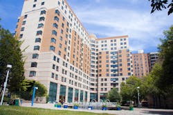 Pitman Hall, Ryerson University's largest residence, underwent a modernization project that included the installation of a passive optical LAN. Pitman Hall, Ryerson University's largest residence, underwent a modernization project that included the installation of a passive optical LAN.