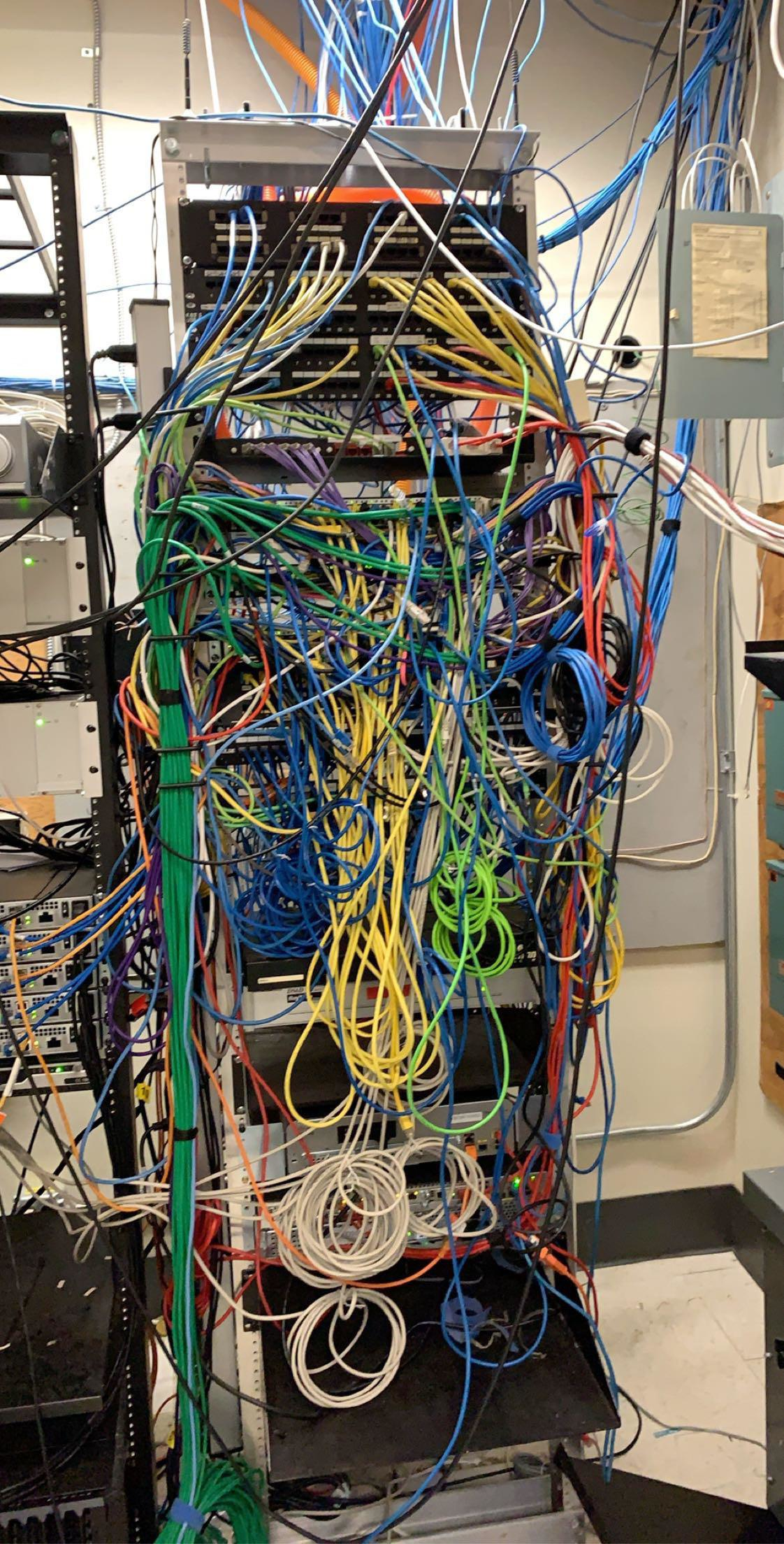 Cable fails out and about: Photos | Cabling Installation & Maintenance