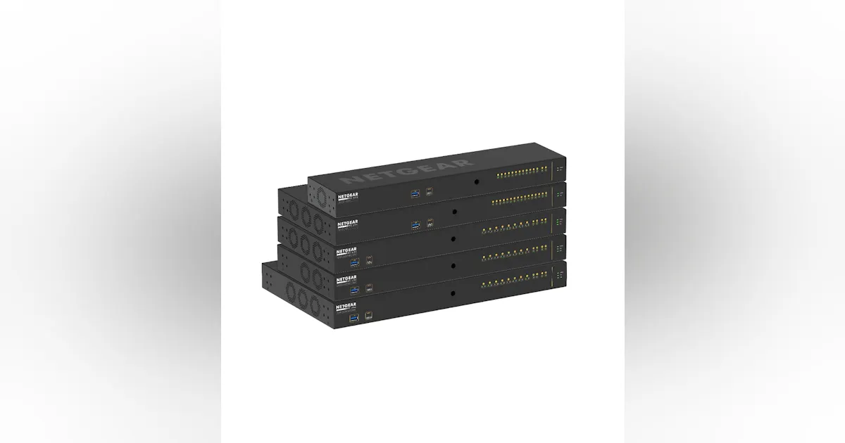 Netgear Stack Line Netgear debuts purpose-built switches for AV networking applications ...