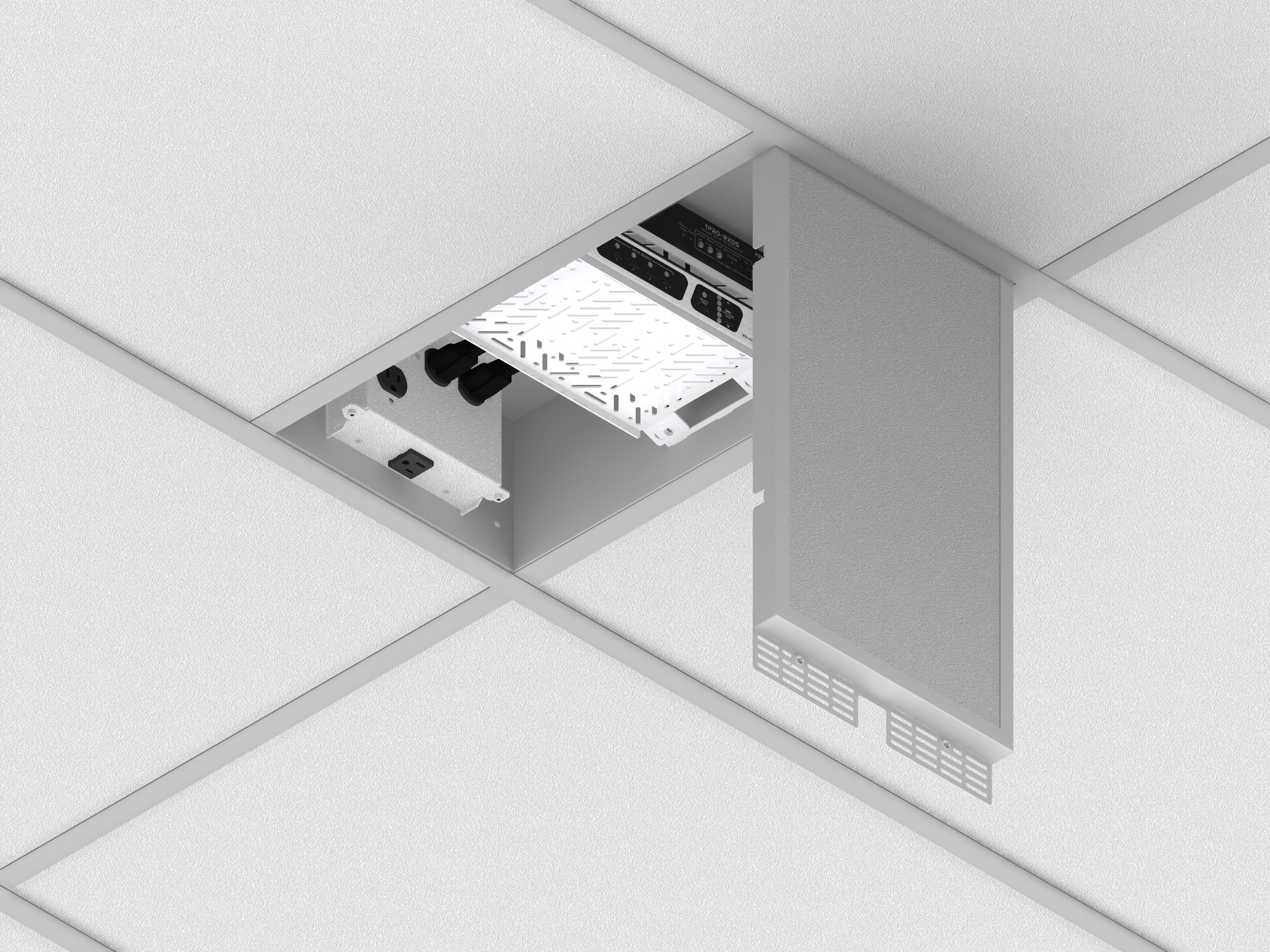 The CB Series of zone enclosures from FSR Inc. is designed to house both active and passive equipment for intelligent building applications.