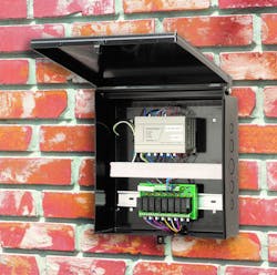 Arlington Industries' UV-rated nonmetallic enclosure box Arlington Industries' UV-rated nonmetallic enclosure box