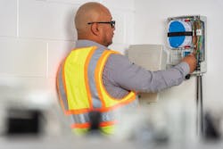 HellermannTyton's S-Series wall-mount enclosure HellermannTyton's S-Series wall-mount enclosure