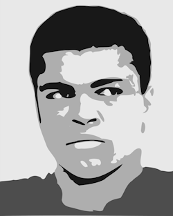 Muhammad Ali (/ɑːˈliː/; born Cassius Marcellus Clay Jr.; January 17, 1942 – June 3, 2016) was an American professional boxer, activist and philanthropist. (Caption Source: Wikipedia) Muhammad Ali (/ɑːˈliː/; born Cassius Marcellus Clay Jr.; January 17, 1942 – June 3, 2016) was an American professional boxer, activist and philanthropist. (Caption Source: Wikipedia)