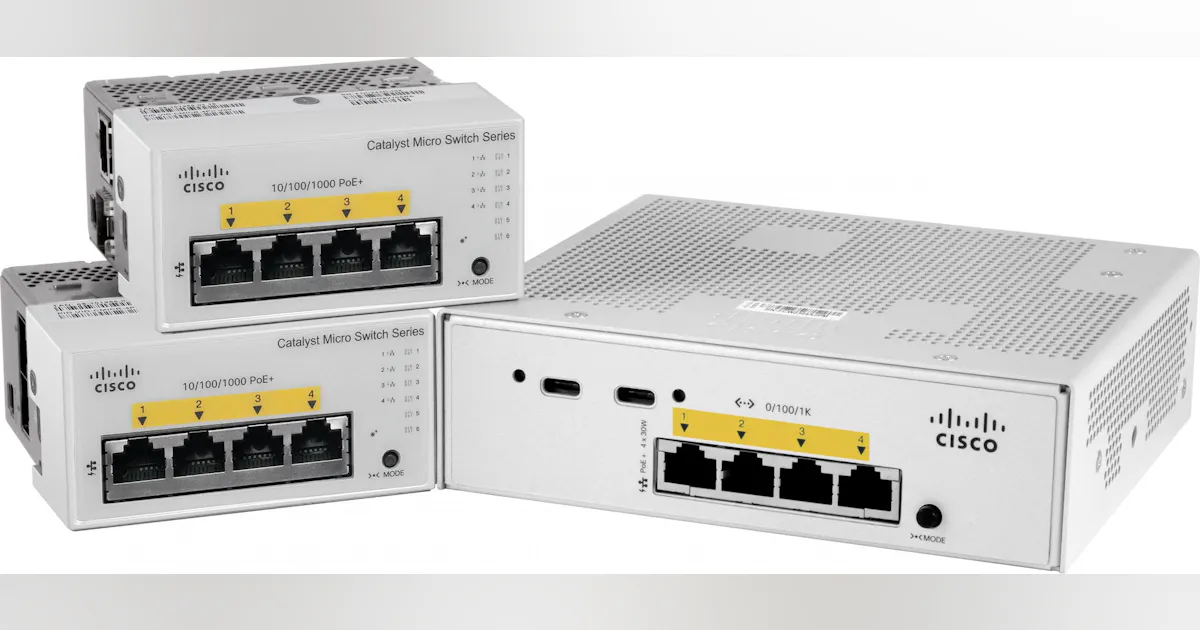 Cisco introduces 4-port PoE+ switches | Cabling Installation & Maintenance