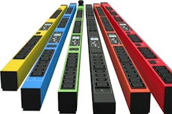 Raritan’s PX range of intelligent PDUs. Raritan’s PX range of intelligent PDUs.