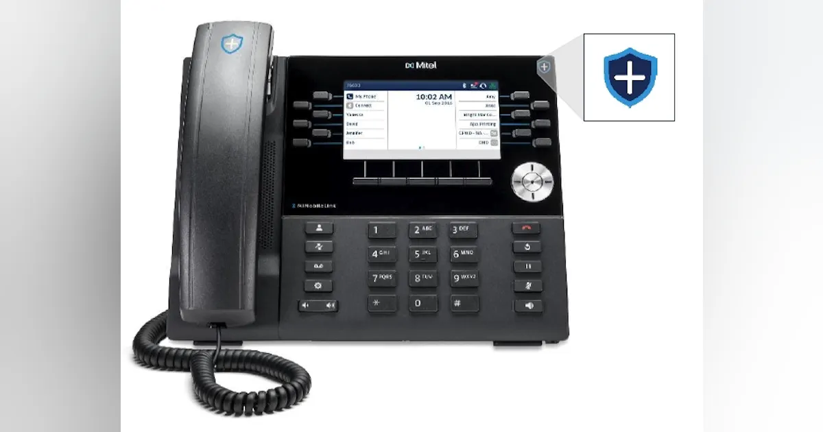 IP business phones feature antimicrobial plastics | Cabling ...