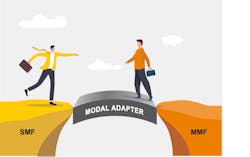 A modal adapter uses a succession of complex optical lenses to accomplish beam shaping, which shapes the laser signal to excite distinct modes in the core of the multimode fiber. This process enables the fundamental mode of the multimode fiber to be used as an independent transmission channel with the same transmission properties as a singlemode fiber. A modal adapter uses a succession of complex optical lenses to accomplish beam shaping, which shapes the laser signal to excite distinct modes in the core of the multimode fiber. This process enables the fundamental mode of the multimode fiber to be used as an independent transmission channel with the same transmission properties as a singlemode fiber.