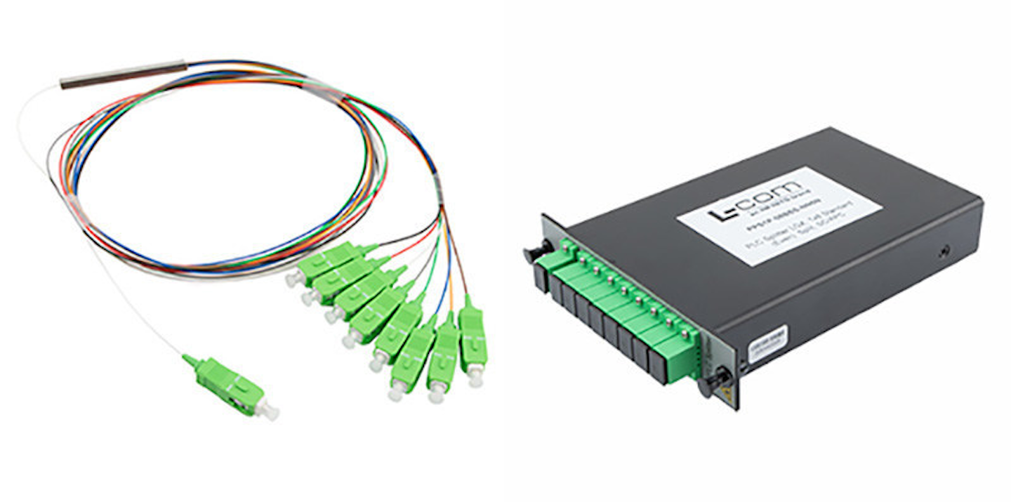 debuts 18 passive fiberoptic for PON, GPON