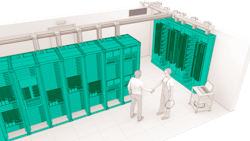 The meet-me room enables efficient crossconnects and provides a pristine entry point to connectivity. The meet-me room enables efficient crossconnects and provides a pristine entry point to connectivity.