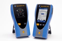 SignalTEK 10G from Trend Networks (formerly Ideal Networks) is an example of a transmission tester. It qualifies cabling and networks for available bandwidth. SignalTEK 10G from Trend Networks (formerly Ideal Networks) is an example of a transmission tester. It qualifies cabling and networks for available bandwidth.