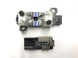 AFL offers ribbon fiber holders that can assist splicing professionals align 200-micron fiber with 250-micron fiber. AFL offers ribbon fiber holders that can assist splicing professionals align 200-micron fiber with 250-micron fiber.