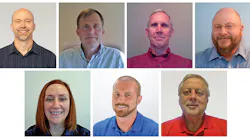 AFL U.S. patent recipients pictured (top to bottom, left to right): Mark Vogel, Brett Villiger, Kyle Marchek, Tom Sawyer Shirley Ball, Will Miller, Wink Courchaine