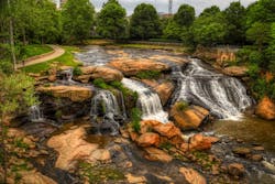 Reedy River, Greenville, South Carolina Reedy River, Greenville, South Carolina