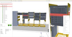 3D footprint visualization provides virtual data center walkthrough with direct access to any assigned data. 3D footprint visualization provides virtual data center walkthrough with direct access to any assigned data.