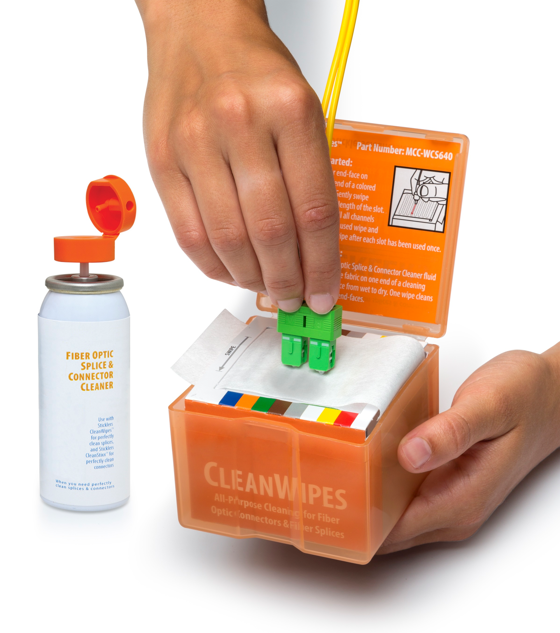 Wettodry fiber cleaning A good way to ensure network reliability