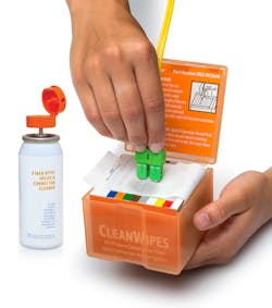 Wet-to-dry cleaning removes contamination and minimizes static charge in one step. Wet-to-dry cleaning removes contamination and minimizes static charge in one step.