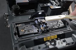 Brush and clean V-Groove. Brush and clean V-Groove.