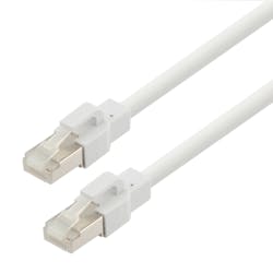 L-com's antibacterial Cat 6a cables are compliant with ISO 22196:2011 antibacterial test standards and are available with LSZH or PVC jackets, and in UTP 24AWG or S/FTP 26AWG construction. L-com's antibacterial Cat 6a cables are compliant with ISO 22196:2011 antibacterial test standards and are available with LSZH or PVC jackets, and in UTP 24AWG or S/FTP 26AWG construction.