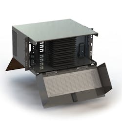 Siemon's 5U Fiber Splice Enclosure Siemon's 5U Fiber Splice Enclosure