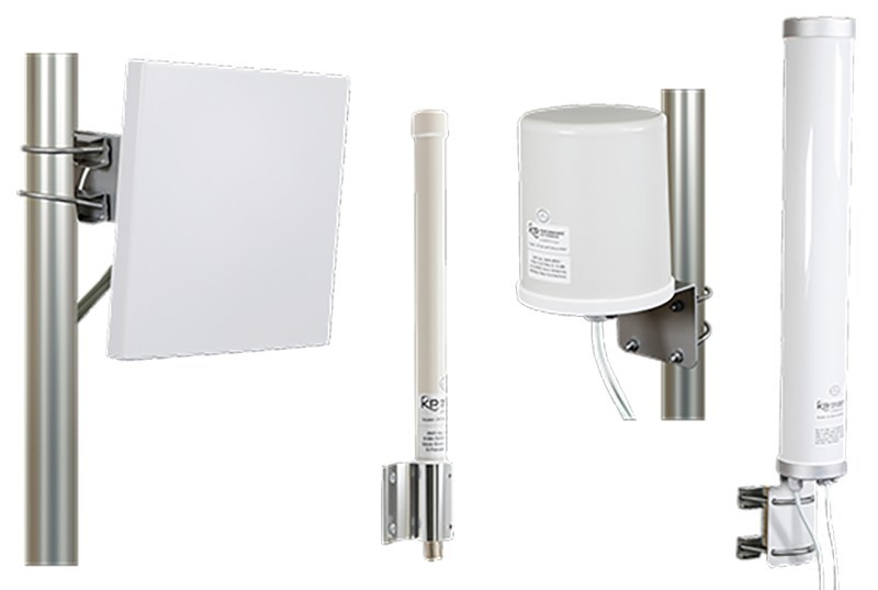 WiFi 6 and WiFi 6e omni and flat panel antennas Cabling