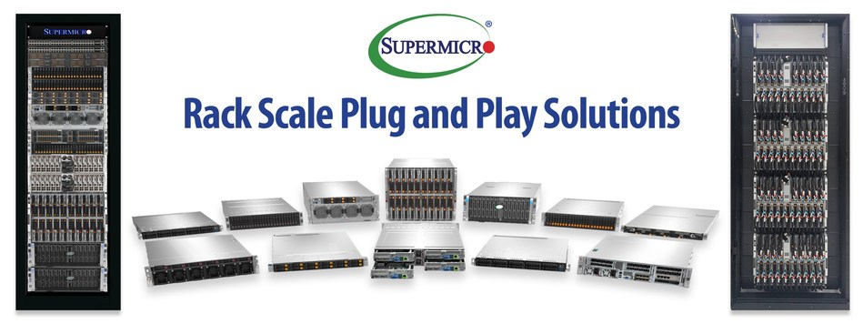 Supermicro intros COTS rackscale designs for cloud, AI, and 5G/edge