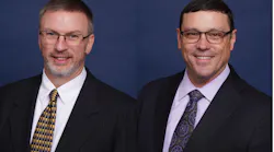 L: BICSI President Todd Taylor; R: BICSI Chief Executive Officer John Daniels