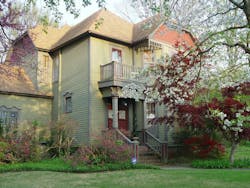 Home architecture in Fayetteville, Arkansas Home architecture in Fayetteville, Arkansas